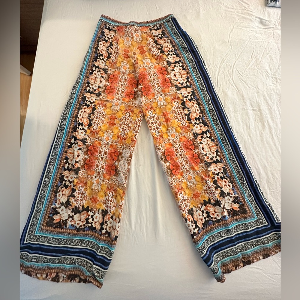 Anthropologie wide leg trouser